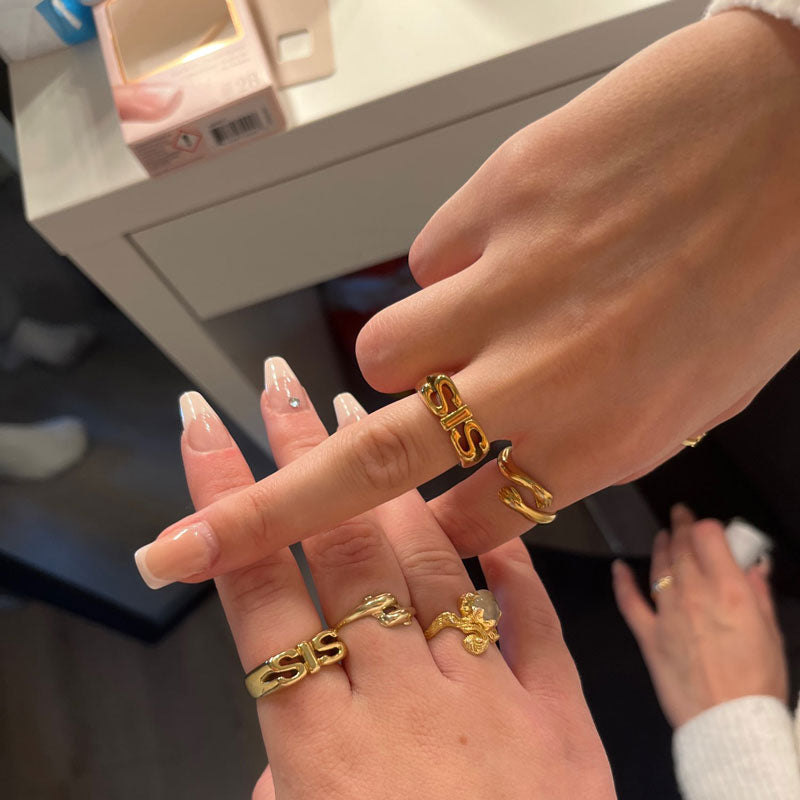 Bague Élégante en Or 18K