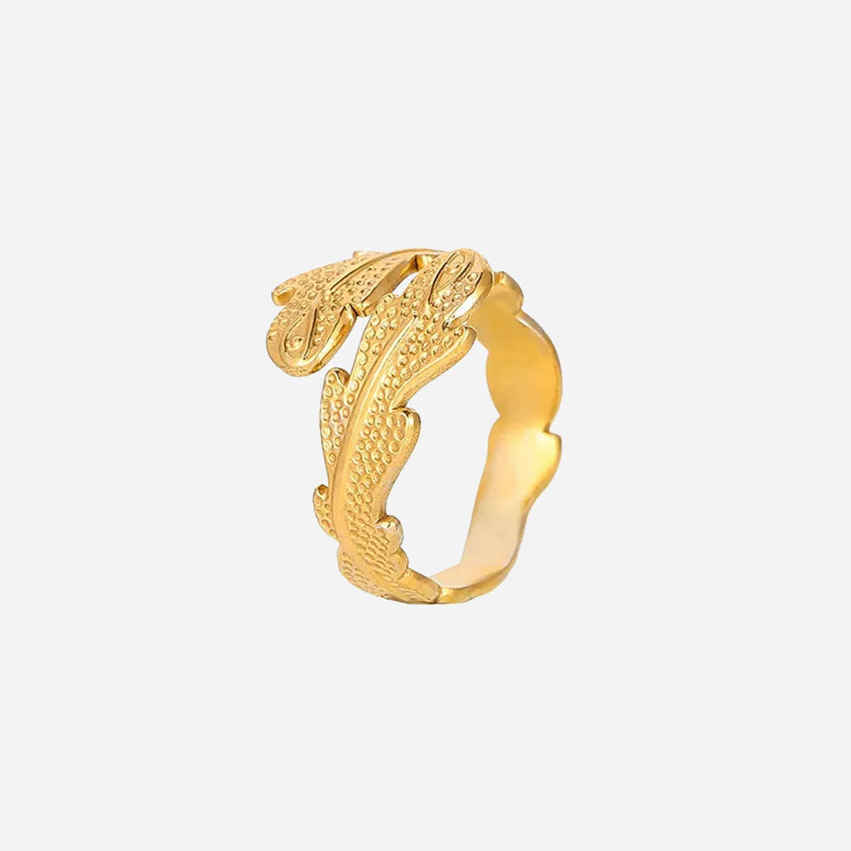 Bague en Corail 18K Élégante