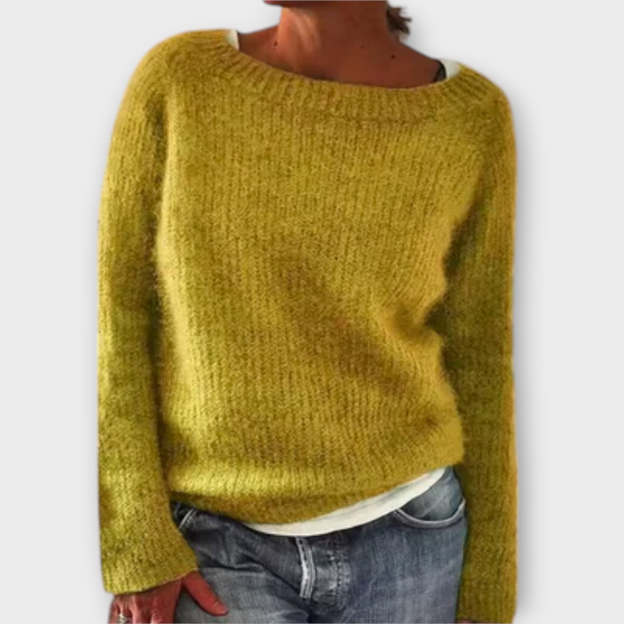 Pull en Maille Unie Régine