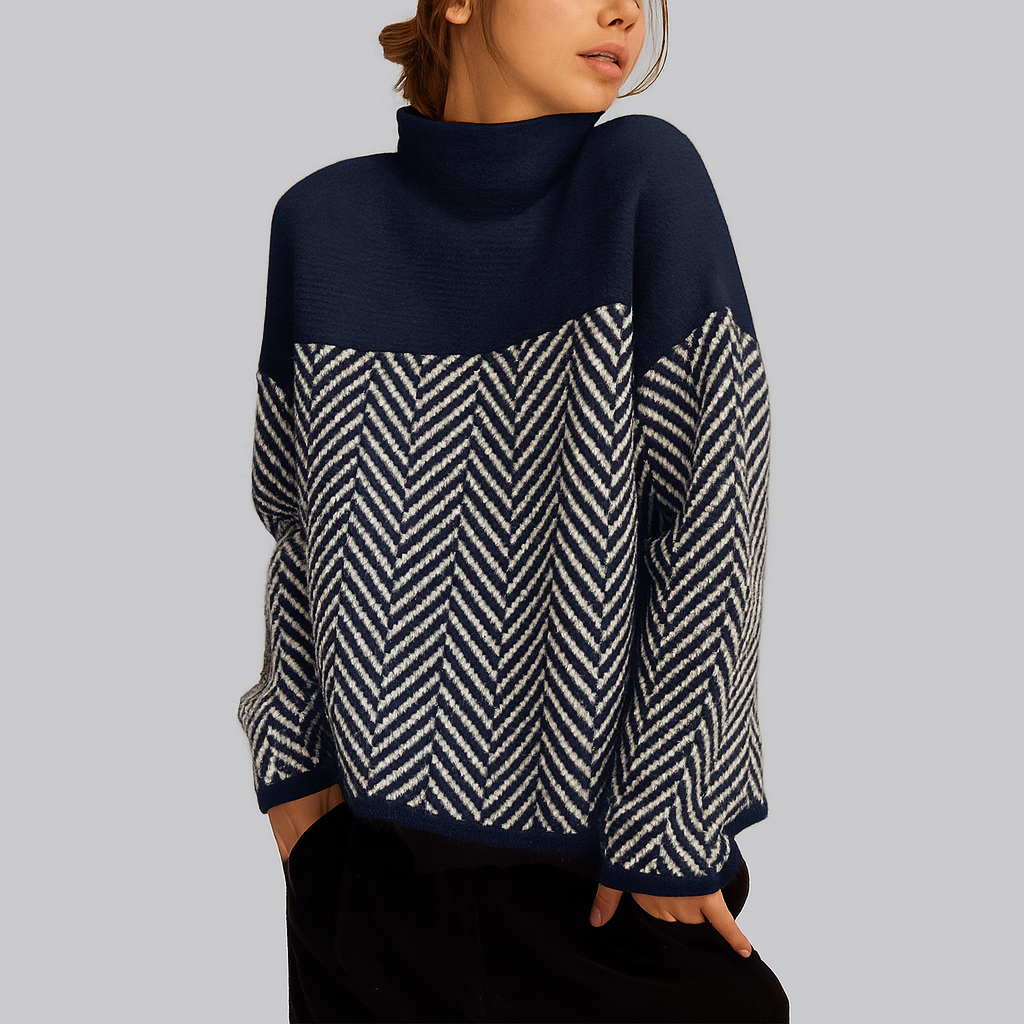 Pull Roulé Élégant Isabelle