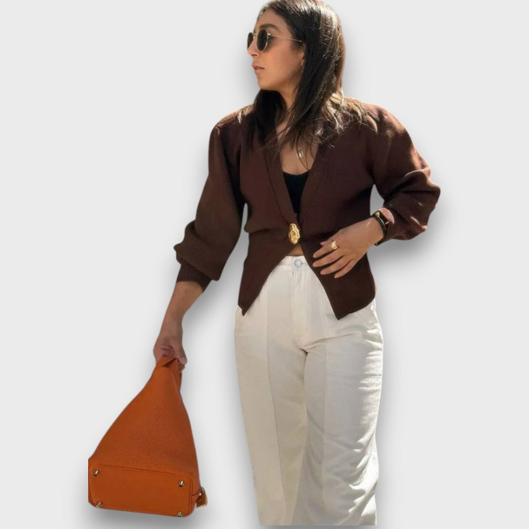 Cardigan Décolleté V Profond