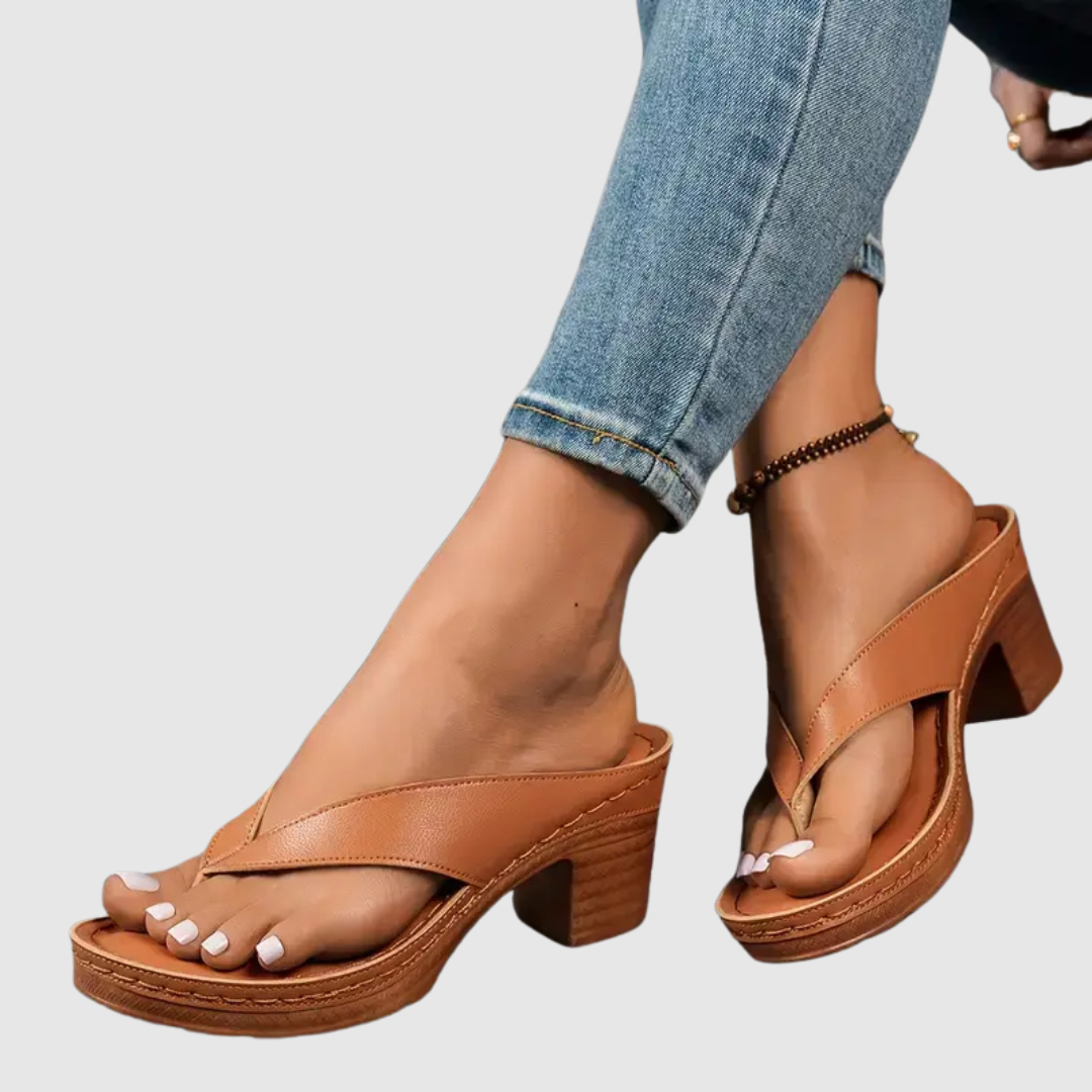 Sandales Confort Talon Nina