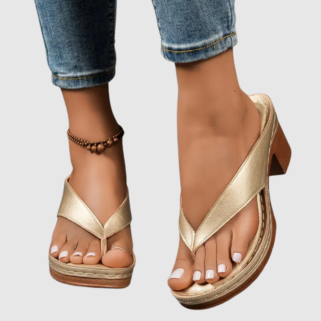 Sandales Confort Talon Nina