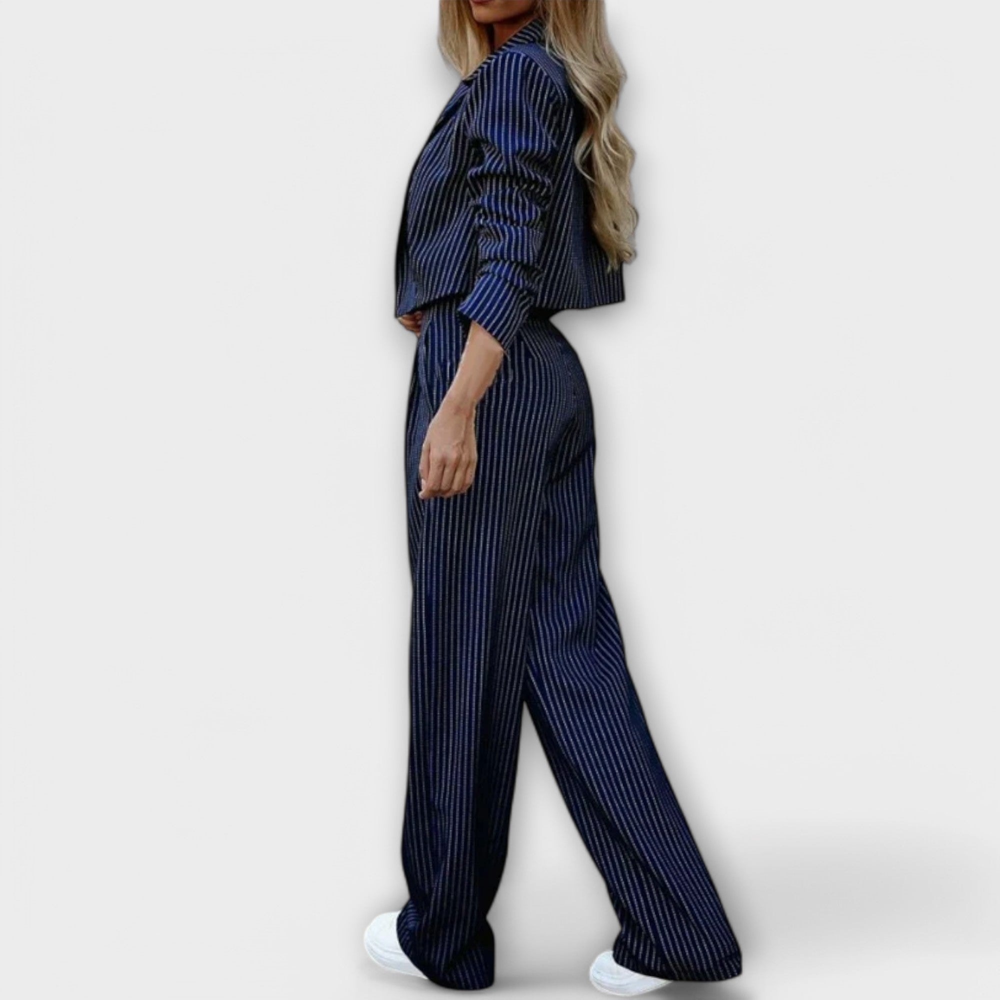 Ensemble Rayé Élégant pour Femme