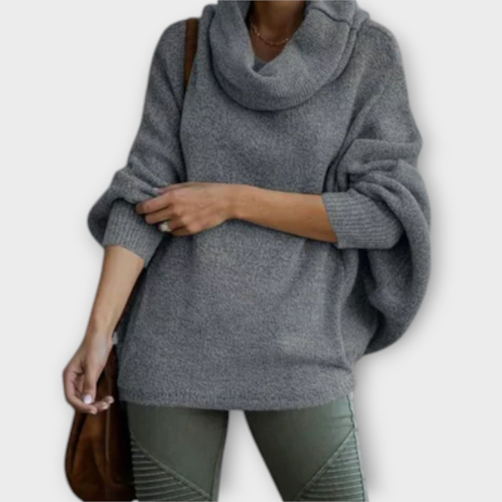 Pull Turtleneck Élégant Femme