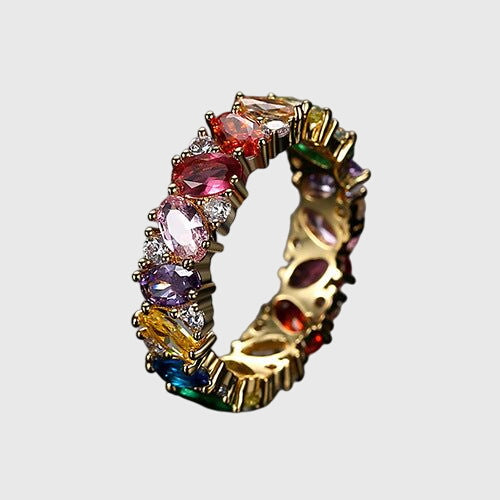 Bague Vintage en Zirconia Colorée" → "Bague Vintage en Zirconia Éclatante