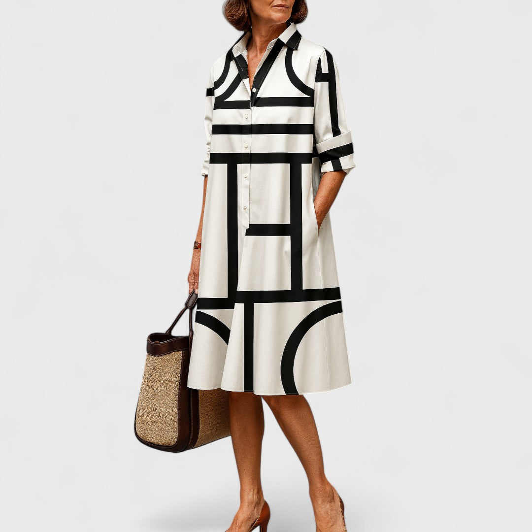 Robe Midi Luxe Élégante