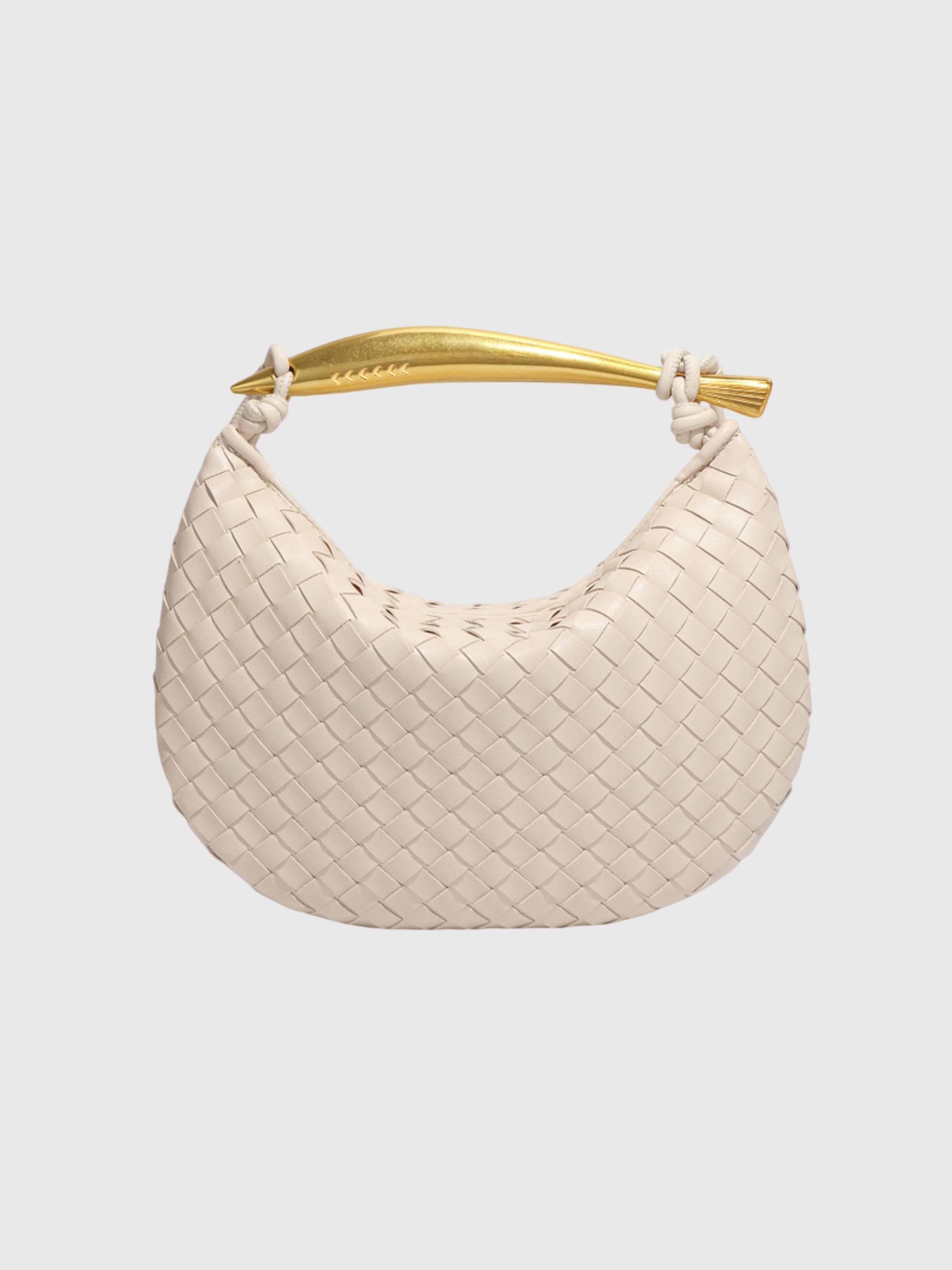 Sac Luxe Tressé Structuré Bianca