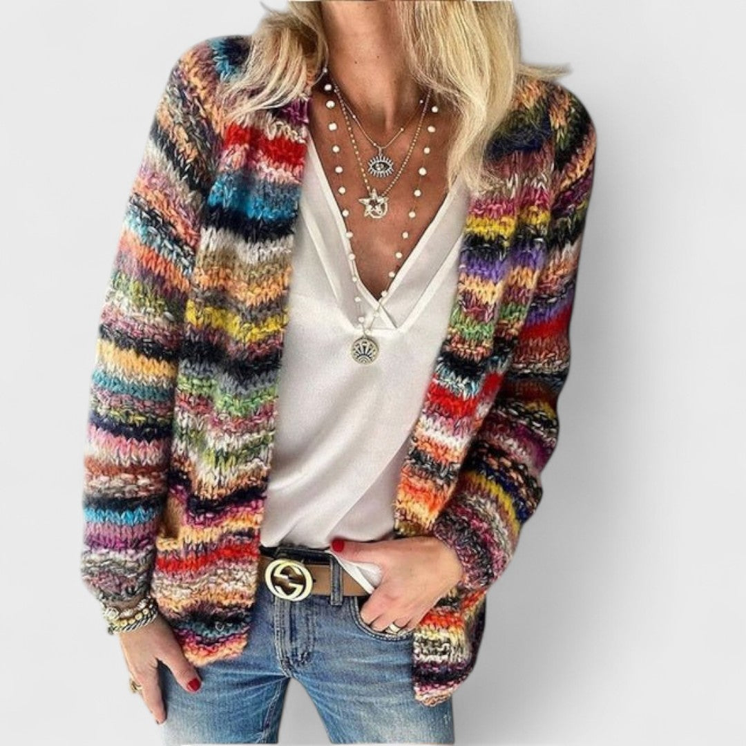 Cardigan Accueillant Multicolore Catherine