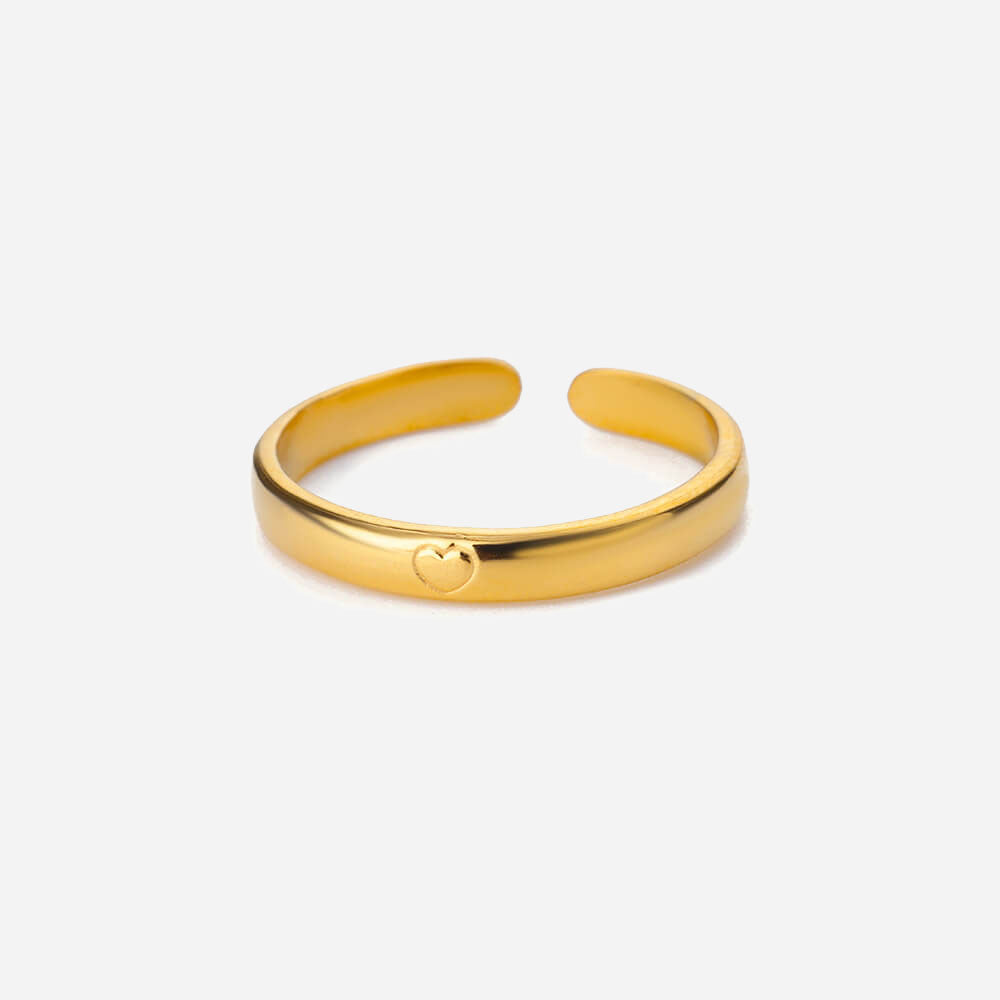 Bague d'Amour en Or 18K