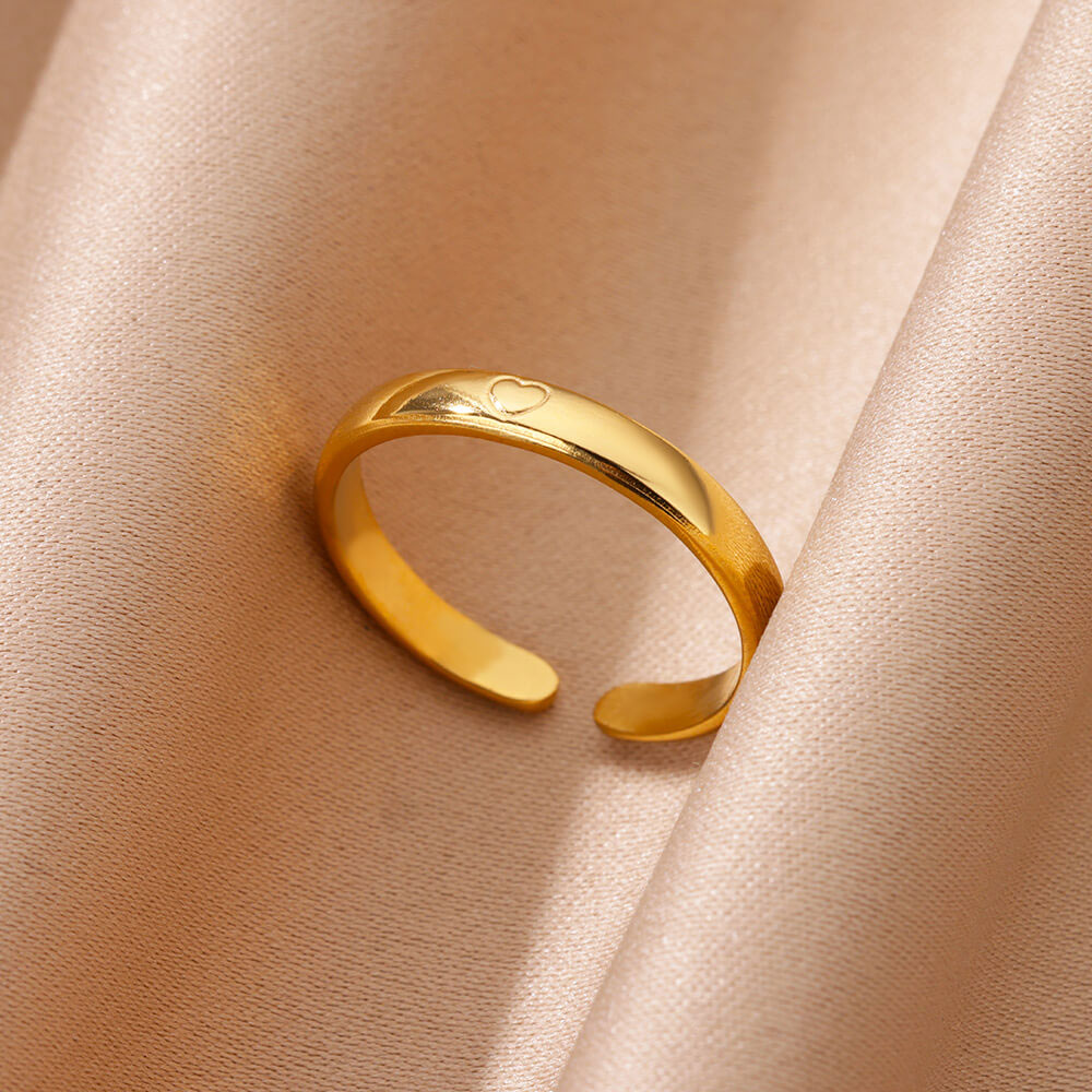 Bague d'Amour en Or 18K