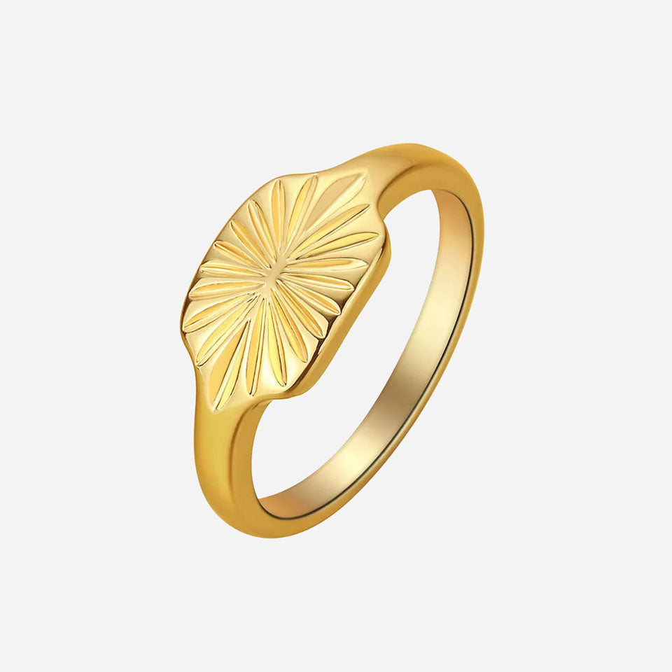 Bague Sunray en Or 18K