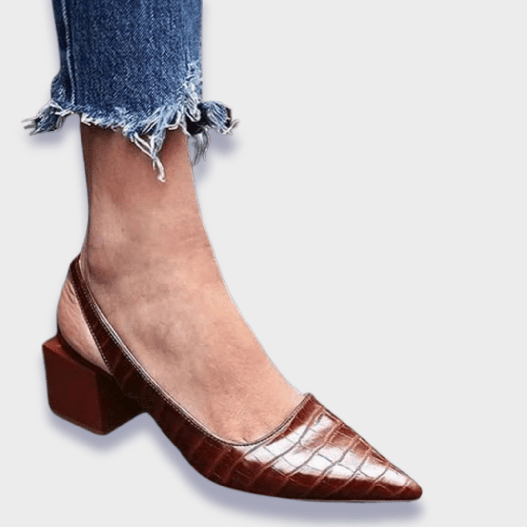 Talons en cuir écaille Mariagiulia™