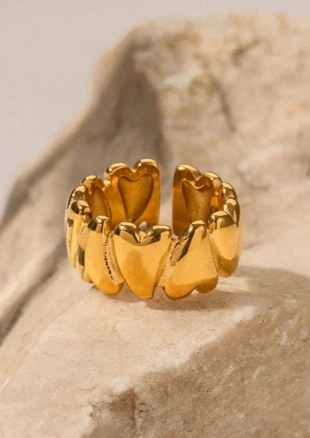 Bague Cœur Enveloppant Hazel