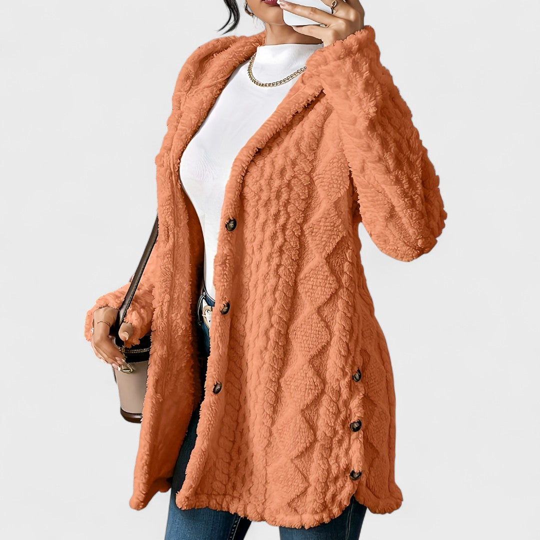 Cardigan Manteau à Capuche Chic