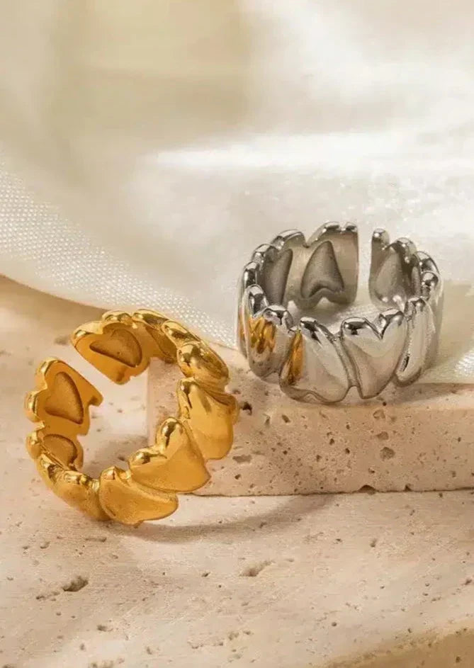 Bague Cœur Enveloppant Hazel