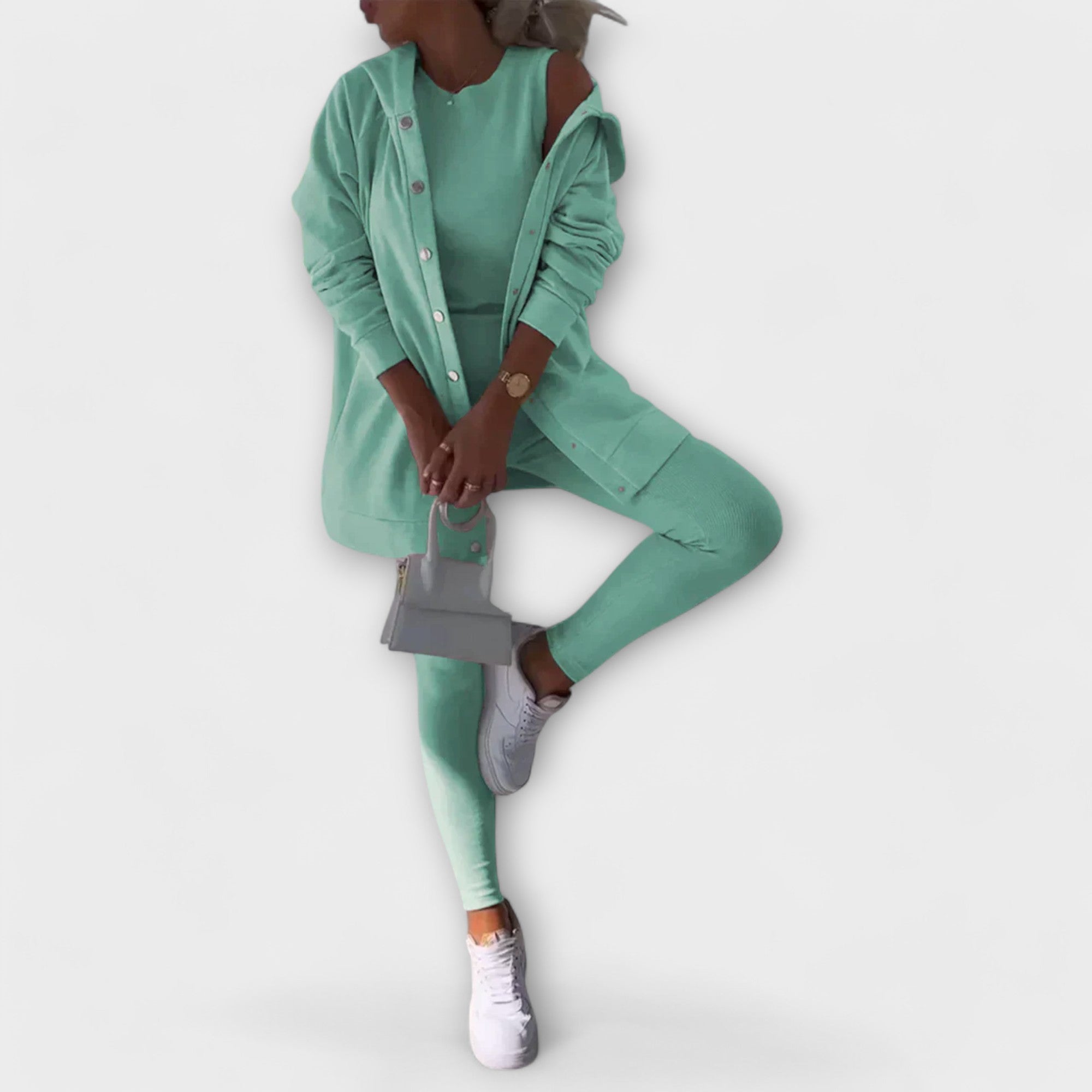 Ensemble Cardigan Trois Pièces