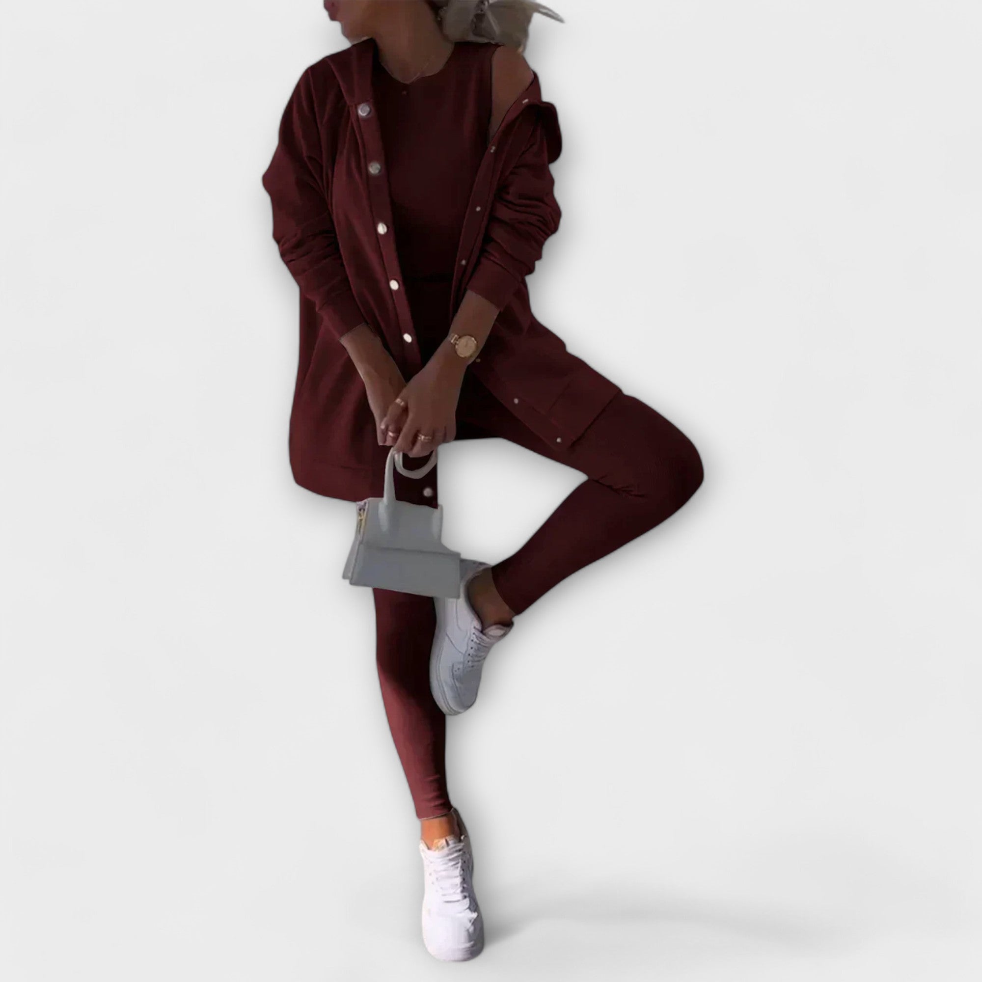 Ensemble Cardigan Trois Pièces