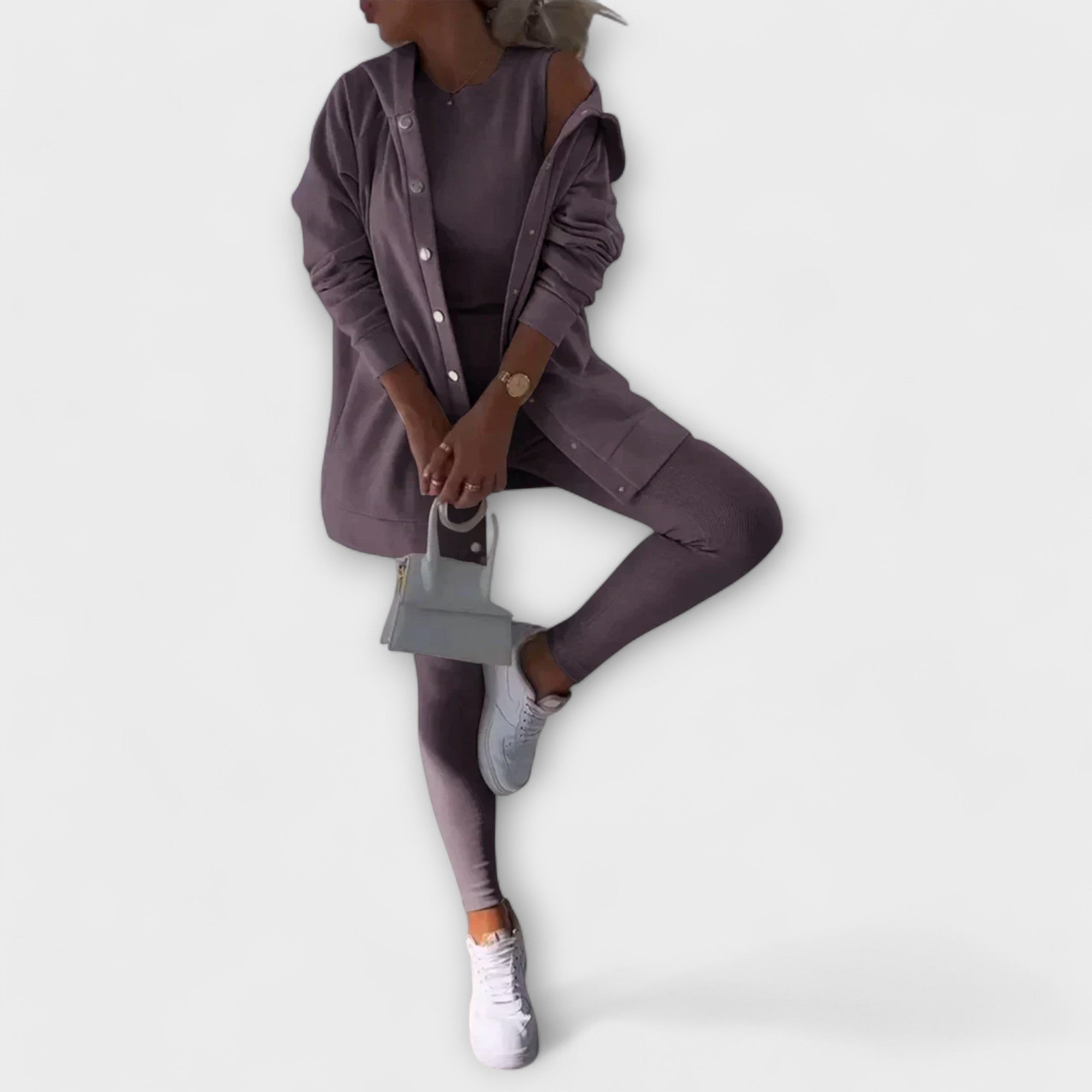 Ensemble Cardigan Trois Pièces