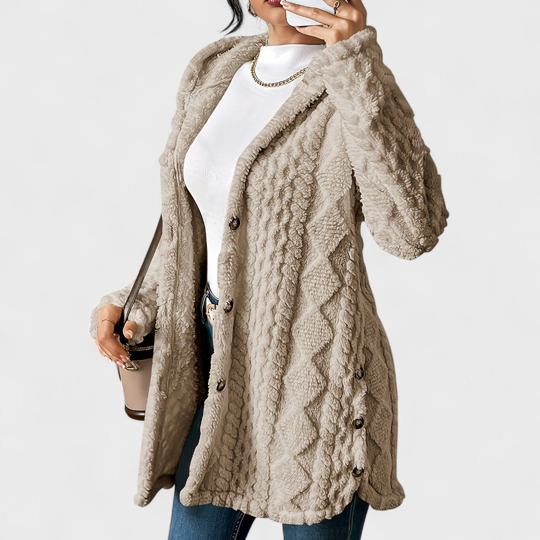 Cardigan Manteau à Capuche Chic