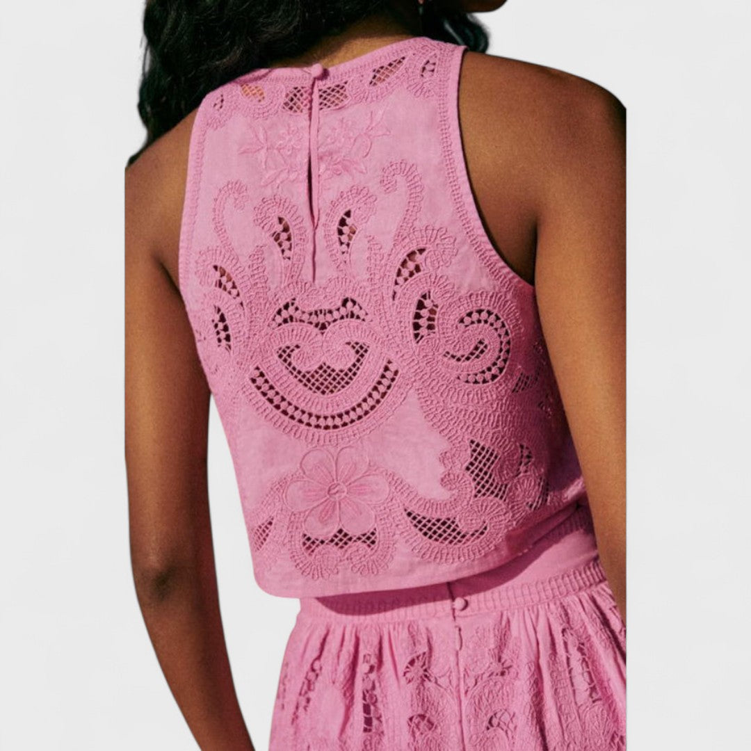 Ensemble Aéré en Dentelle Olympe