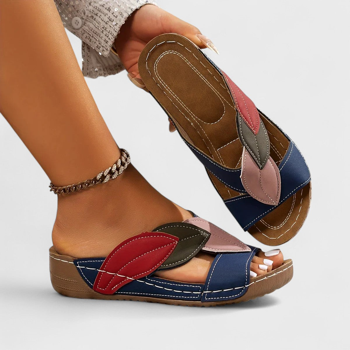 Sandales Slip-On Élégantes Solveig