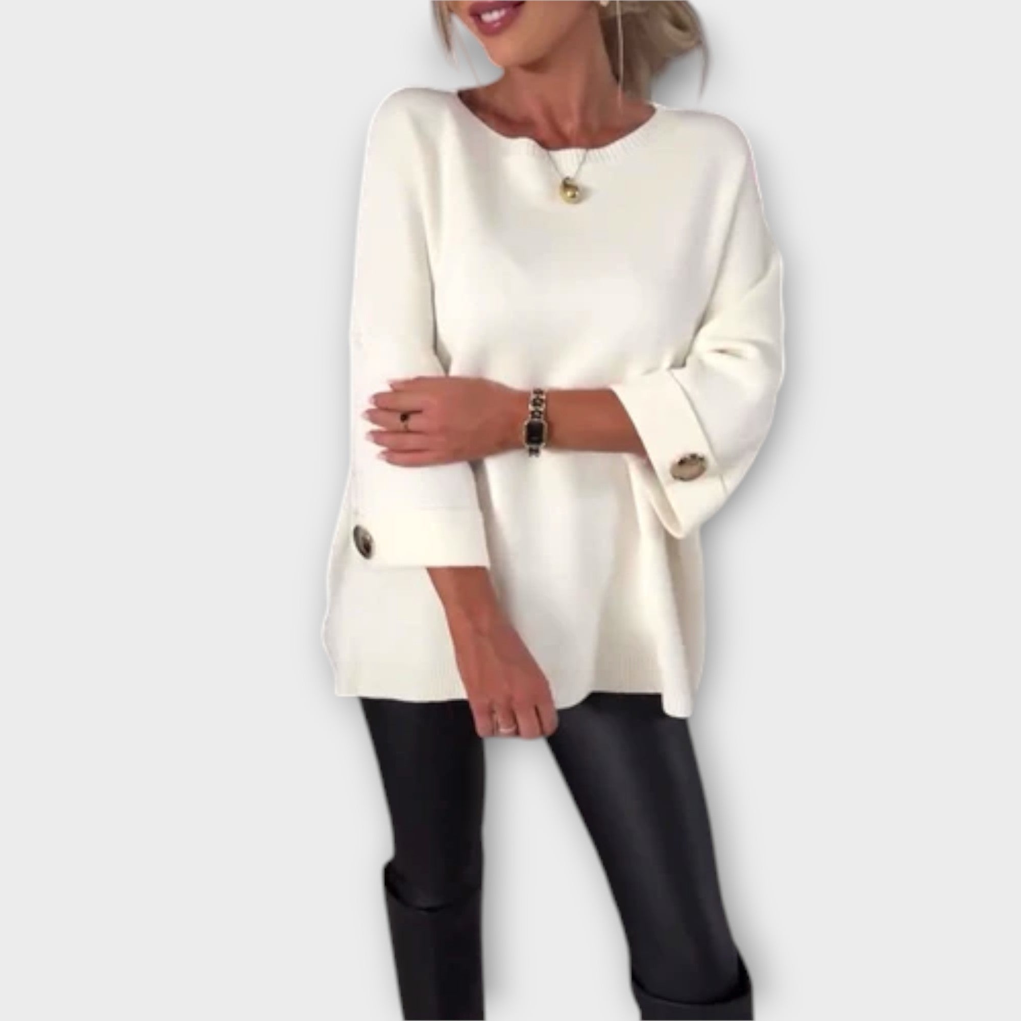 Blouse Élégante en Maille Isabella