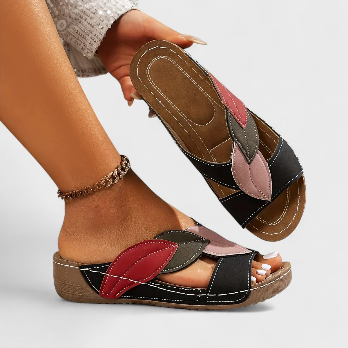 Sandales Slip-On Élégantes Solveig