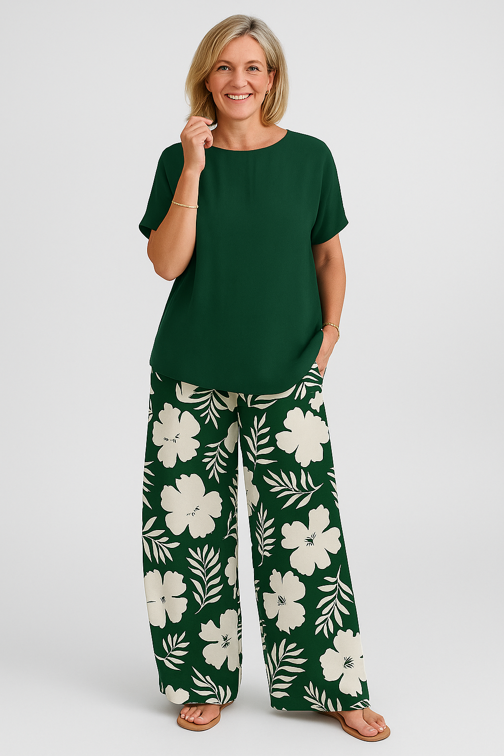 Ensemble Estival Chic à Deux Pièces