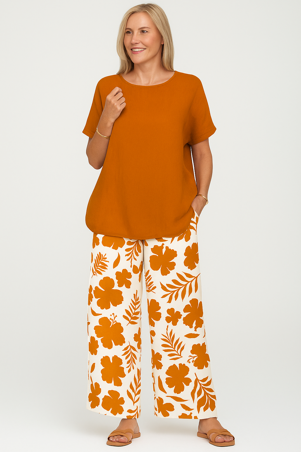 Ensemble Estival Chic à Deux Pièces