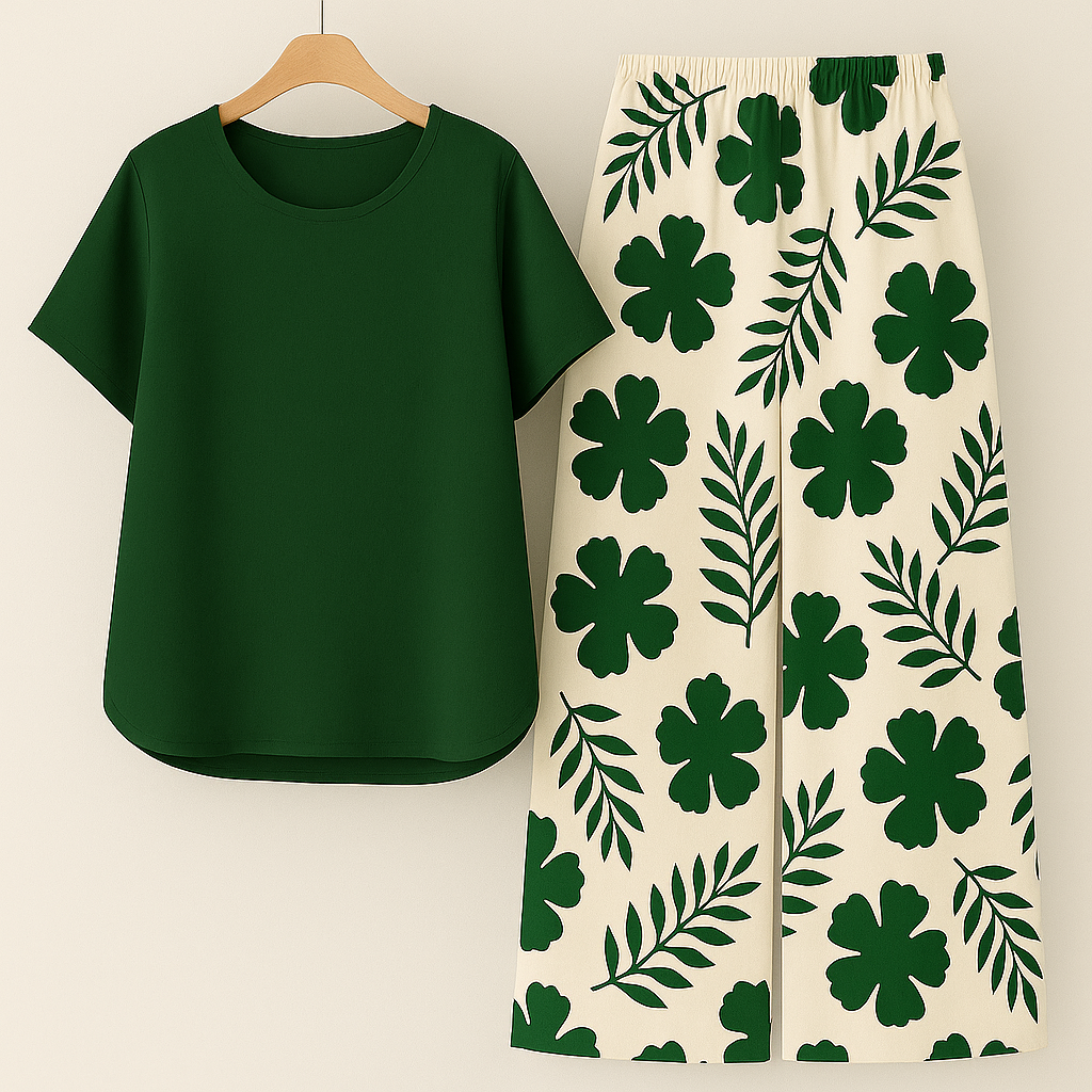 Ensemble Estival Chic à Deux Pièces