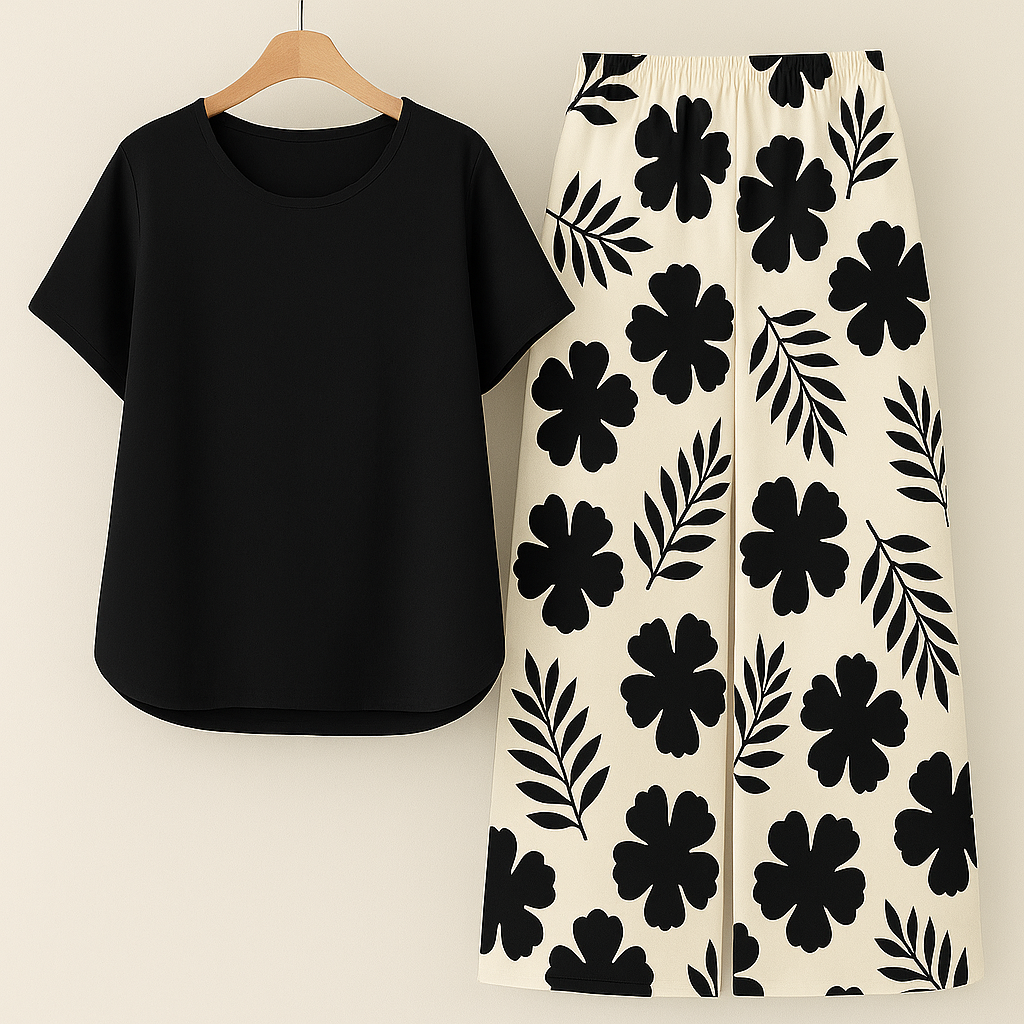 Ensemble Estival Chic à Deux Pièces