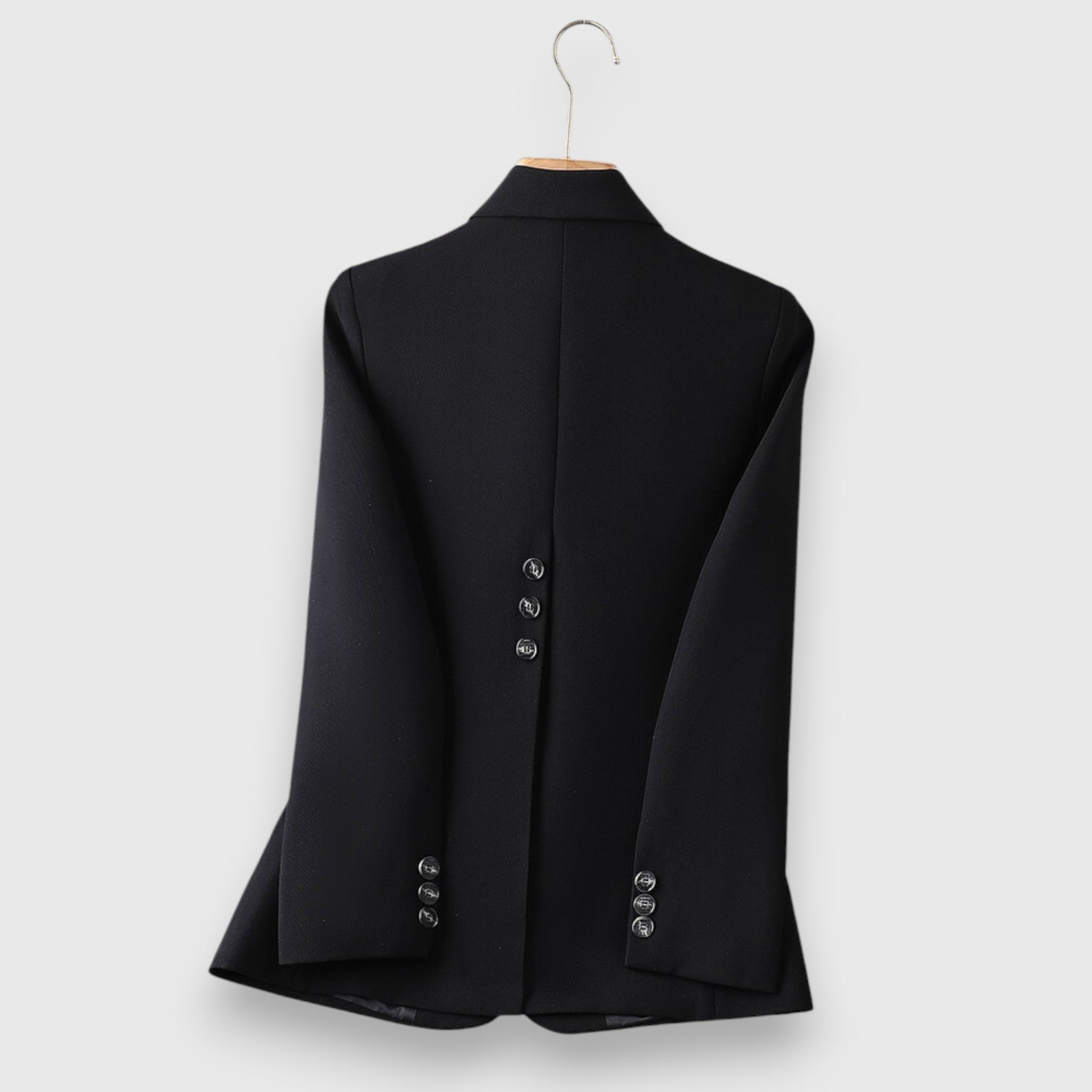 Blazer Élégant à Bouton Unique