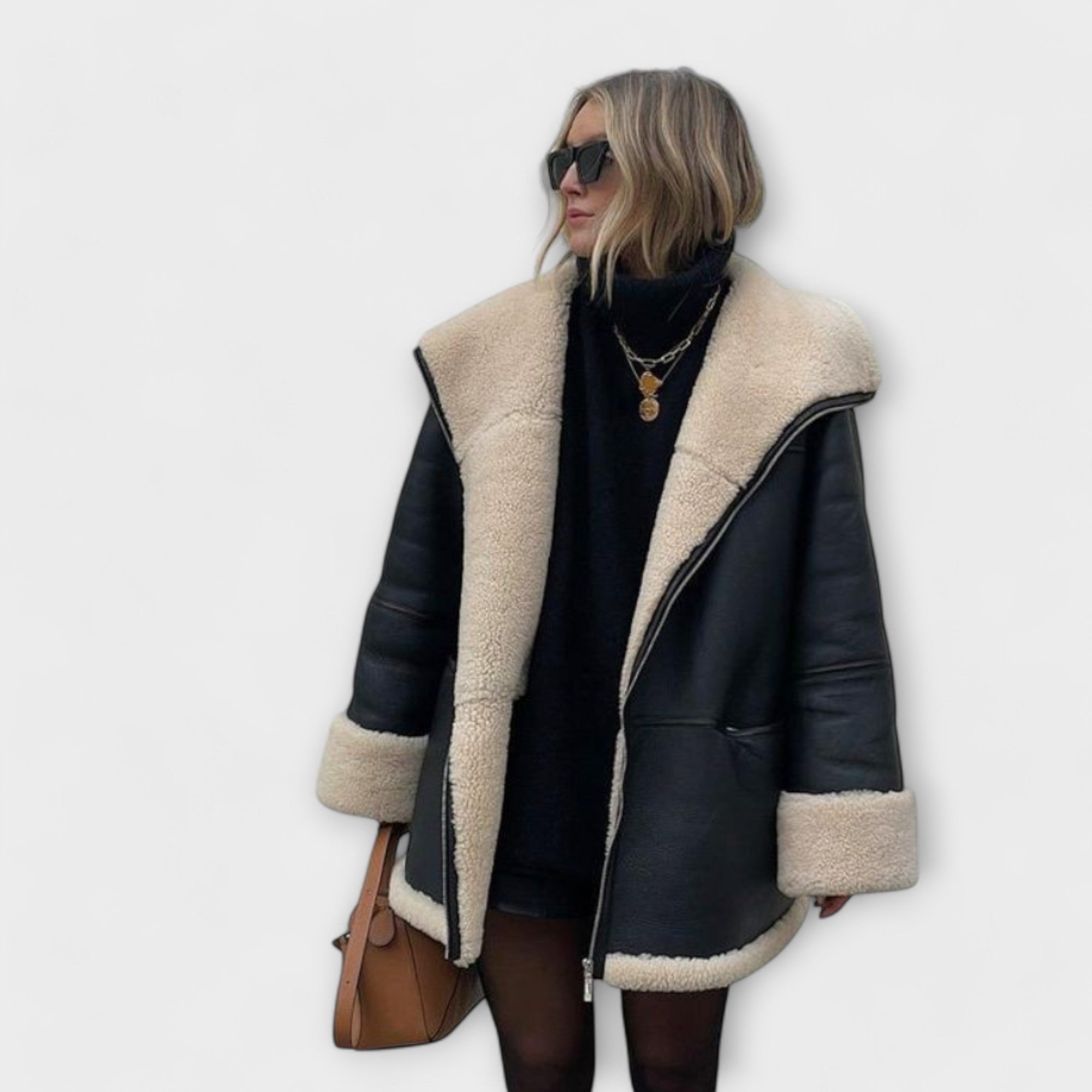 Veste en Cuir Élégante