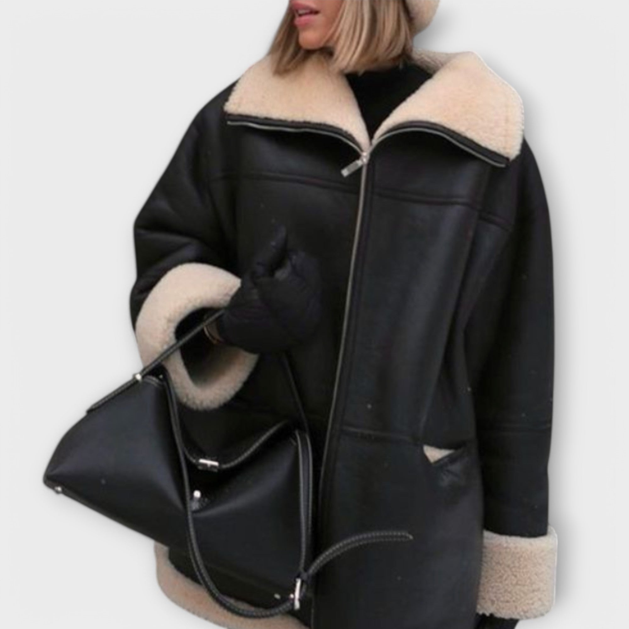 Veste en Cuir Élégante