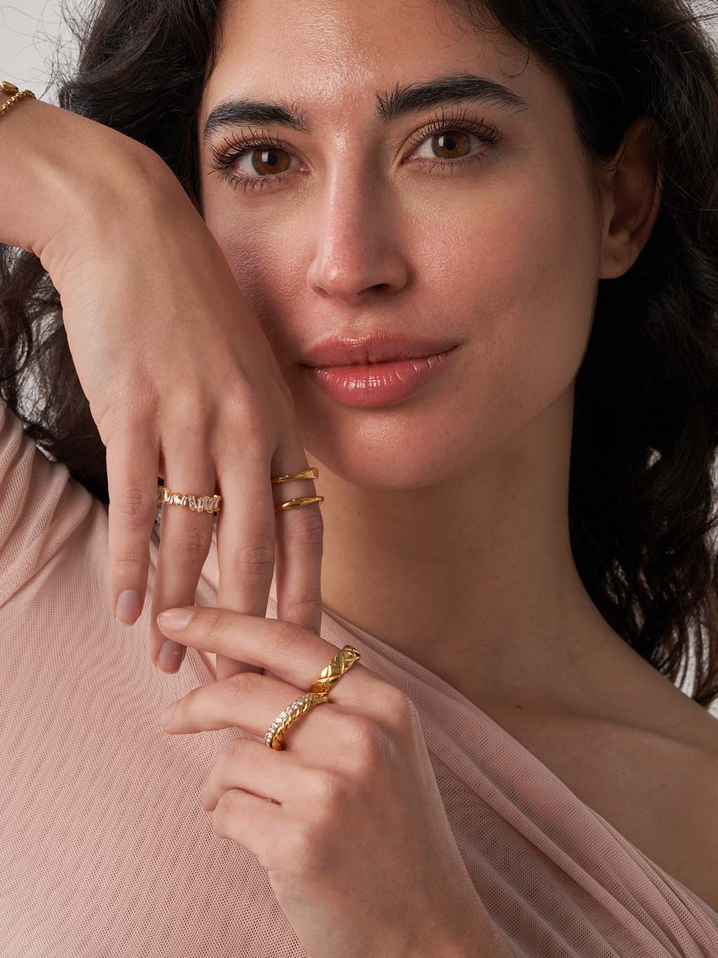 Bague en Diamant 18k Élegante