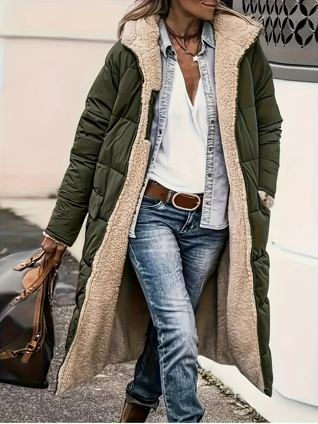 Manteau Doublé Élégant