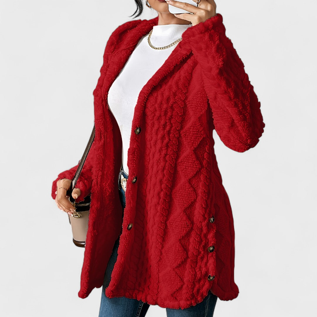 Cardigan Manteau à Capuche Chic