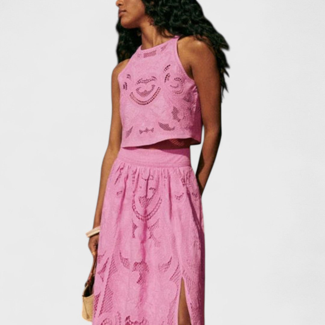 Ensemble Aéré en Dentelle Olympe