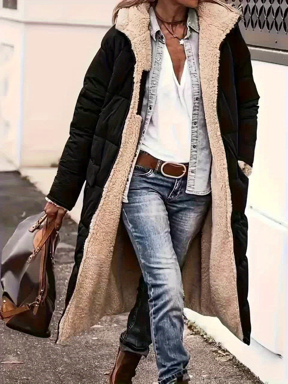 Manteau Doublé Élégant