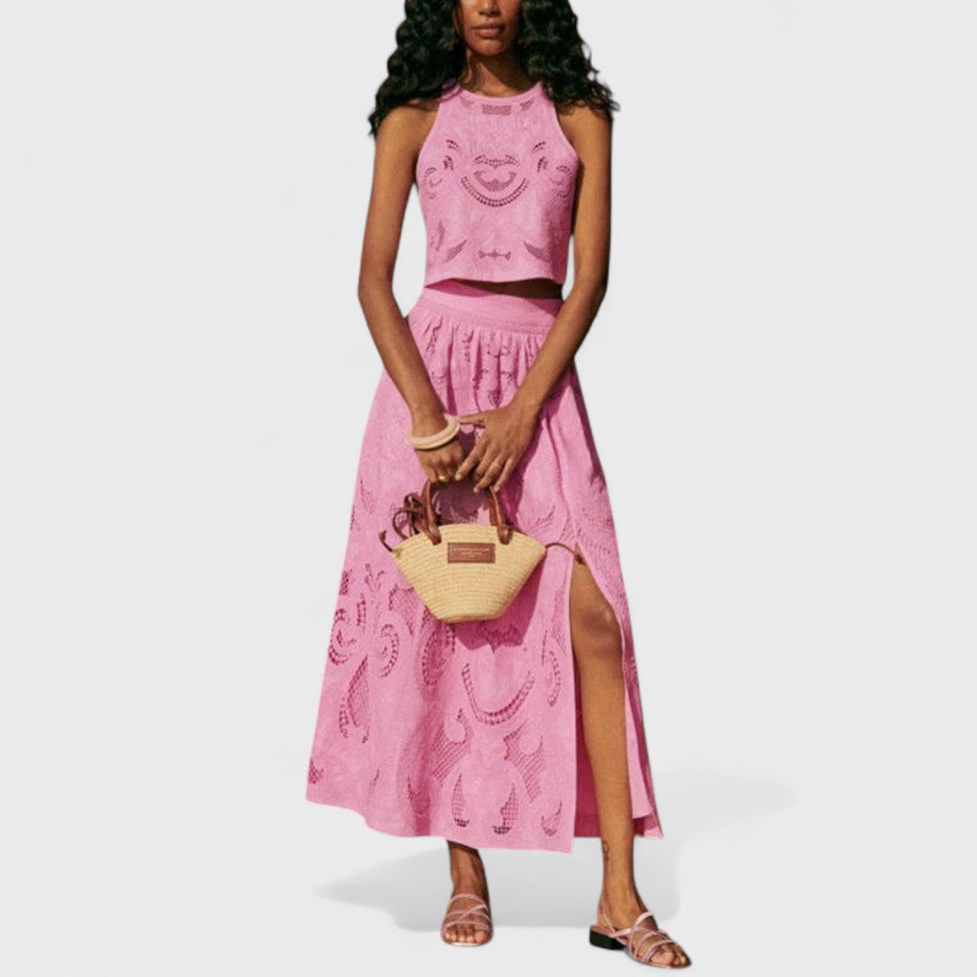 Ensemble Aéré en Dentelle Olympe