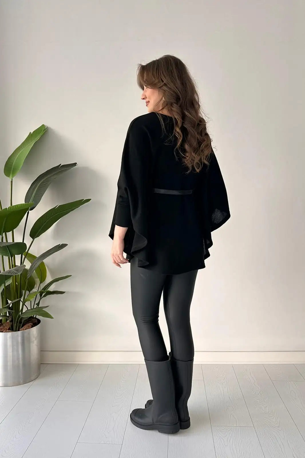 Poncho Élégant Parisien