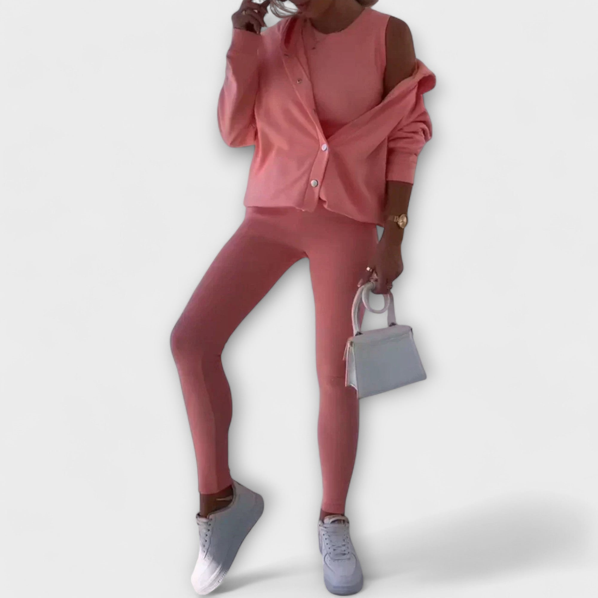 Ensemble Cardigan Trois Pièces