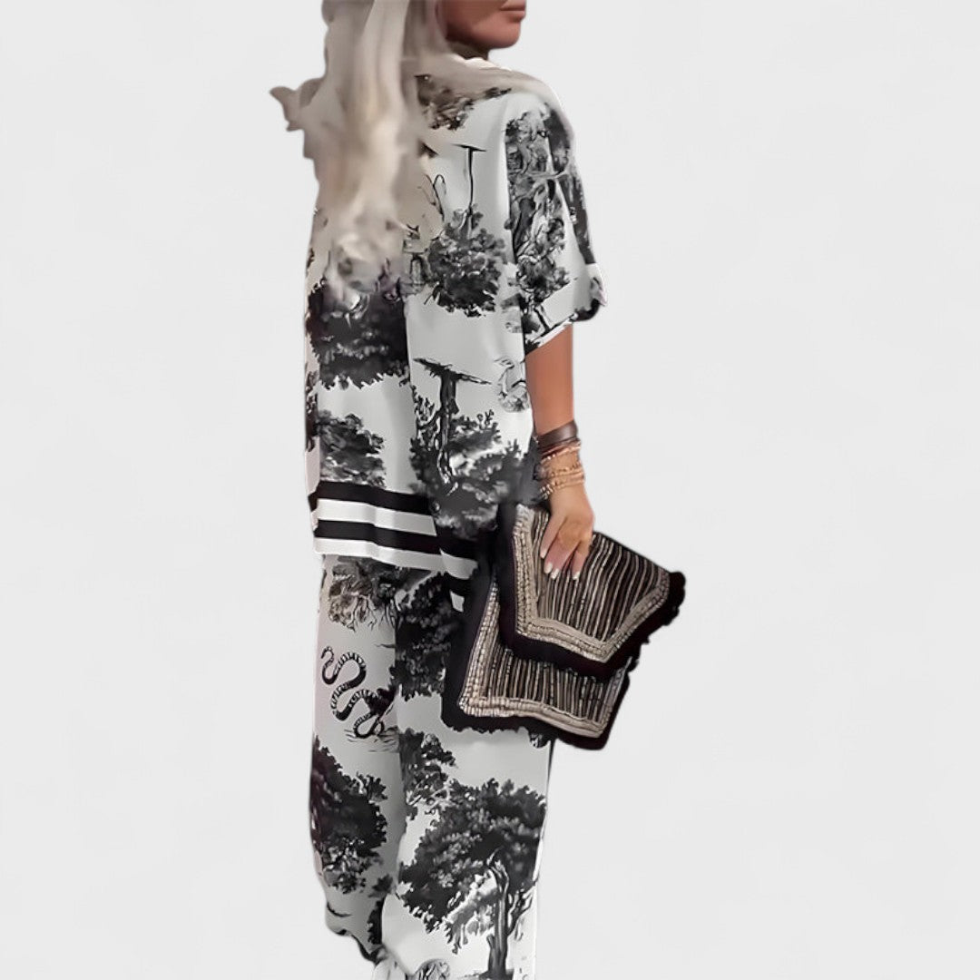 Ensemble Élégant Estival Deux Pièces